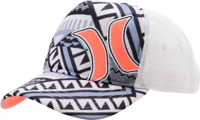 Hurley Girls Mayan White Snapback Trucker Hat
