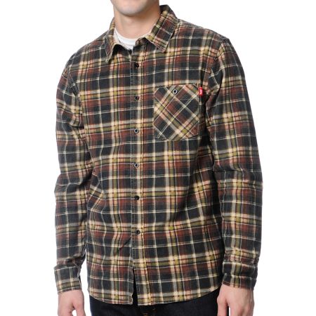Stussy Richardson Plaid Flannel Shirt