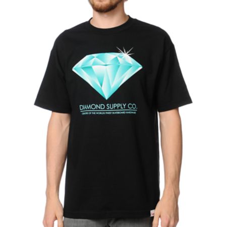 Diamond Supply Creators Black Tee Shirt