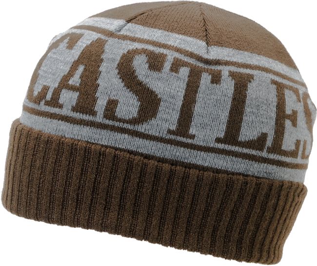 Crooks and Castles Full Blast Brown & Heather Grey Beanie