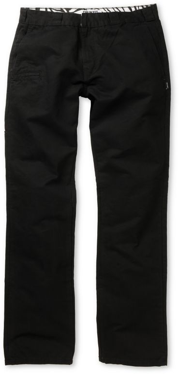 Trukfit Solid Black Regular Fit Chino Pants