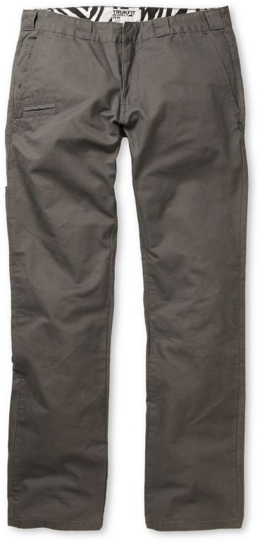 Trukfit Solid Grey Regular Fit Chino Pants