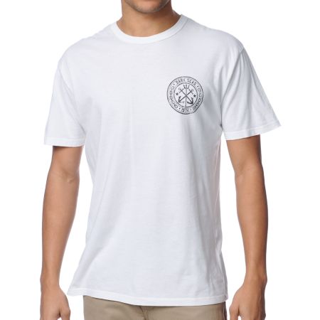 Dark Seas Academy White Tee Shirt