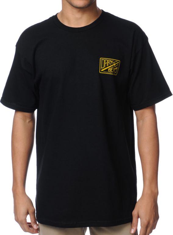 Dark Seas Black Water Black Tee Shirt