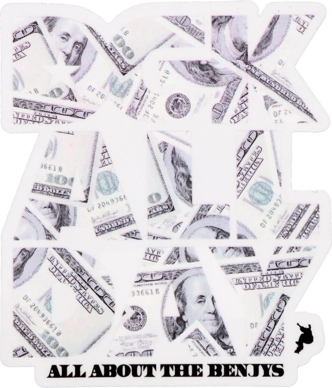 DGK All About The Benjys Sticker