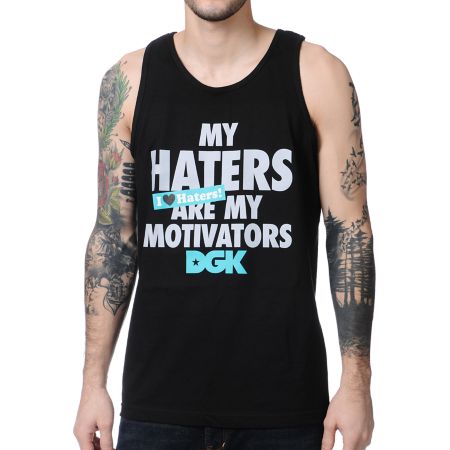 DGK Motivators Black Tank Top