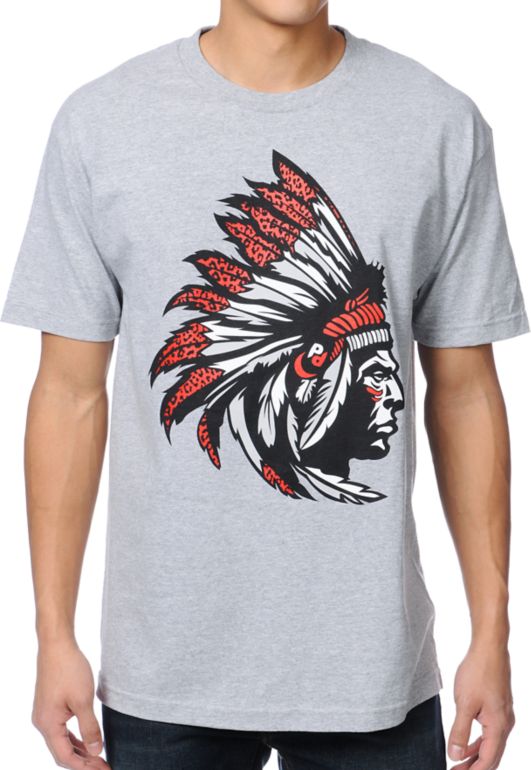 Popular Demand Chief Grey Tee Shirt