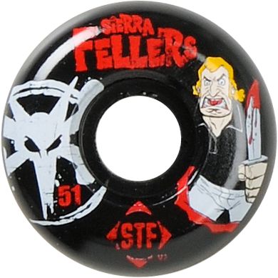 Bones Fellers Vee Bro STF 51mm Skateboard Wheels