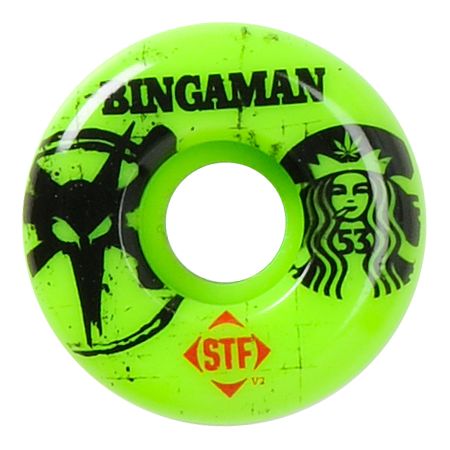Bones Bingaman Tea STF 53mm Skateboard Wheels