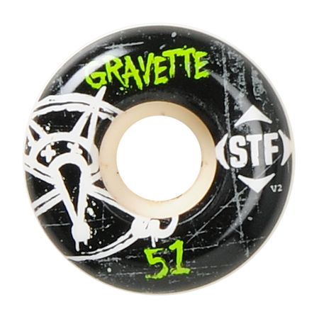 Bones Gravette Oh Gee STF 51mm Skateboard Wheels