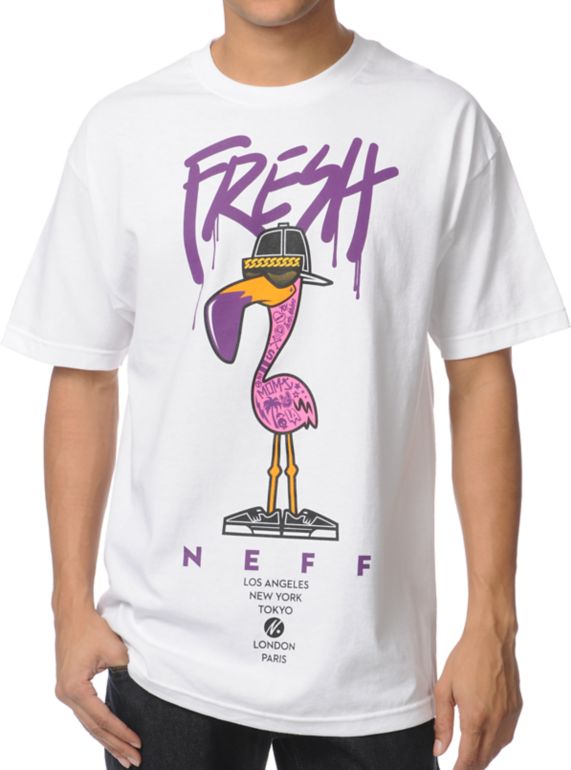 Neff International White Tee Shirt