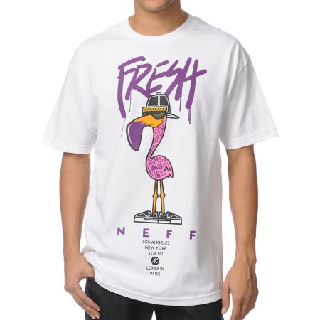 Neff International White Tee Shirt