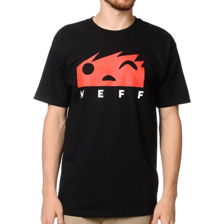 Neff Square Black Tee Shirt
