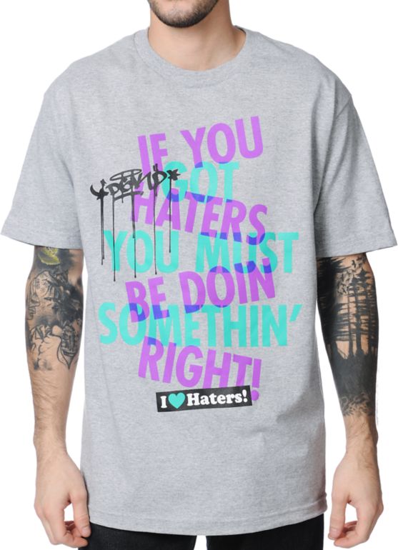 DGK Mix Up Grey Tee Shirt