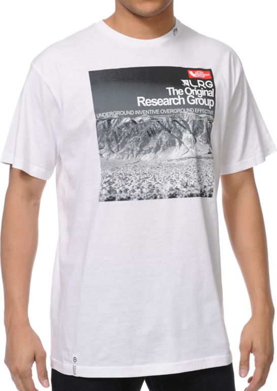 LRG Artic Trails White Tee Shirt
