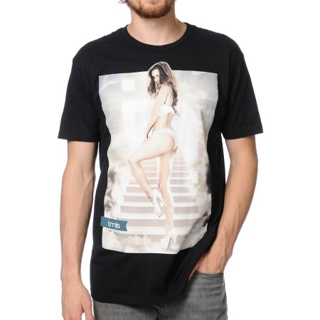 TMLS Stairway To Heaven Black Tee Shirt