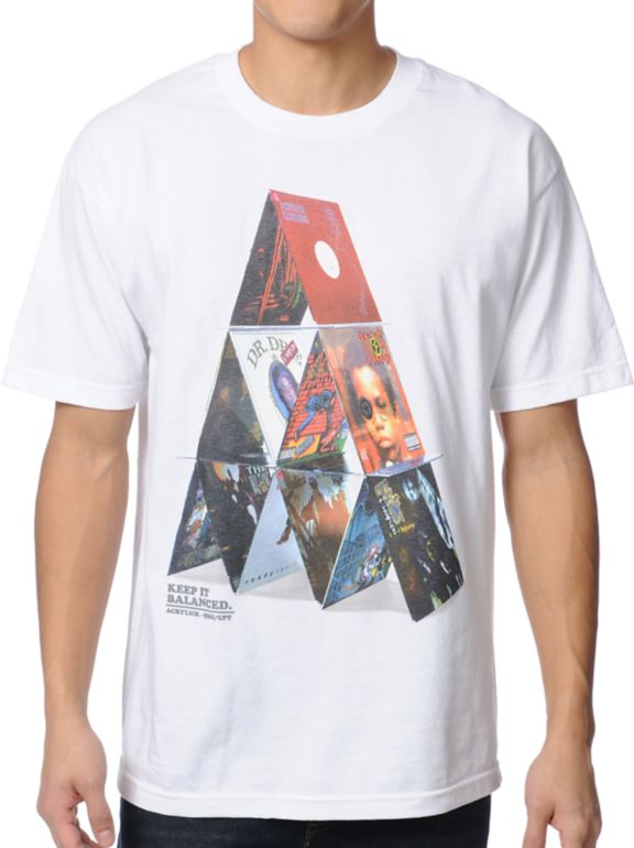 Acrylick Balanced White Tee Shirt