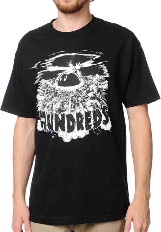The Hundreds Neo Black Tee Shirt