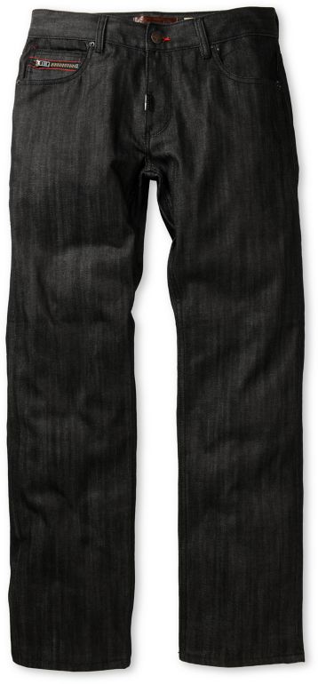 LRG Resolutionaries True Straight Fit Raw Black Jeans