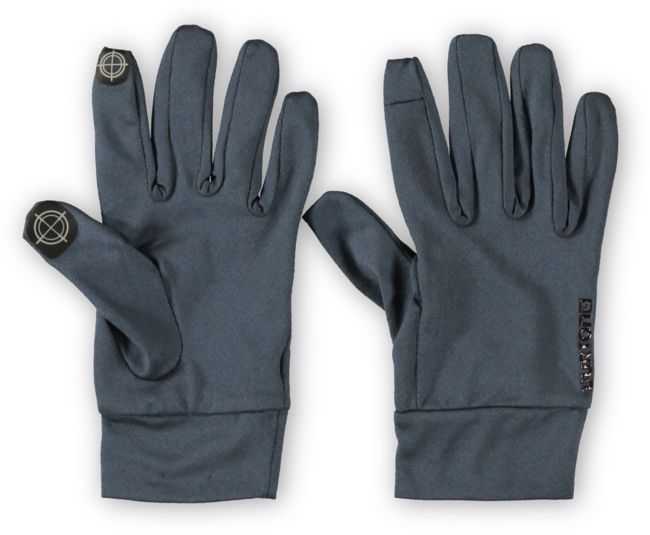 Burton Quarry Touchscreen Grey Liner Gloves