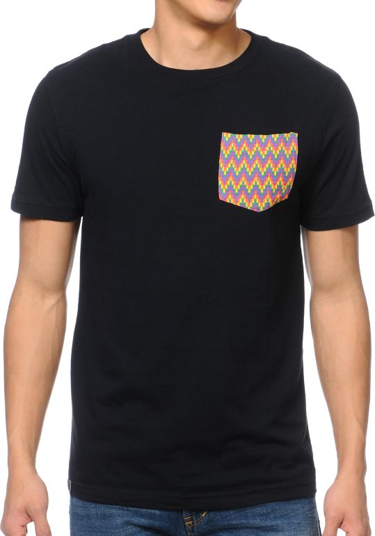 Empyre Banita Black Pocket Tee Shirt