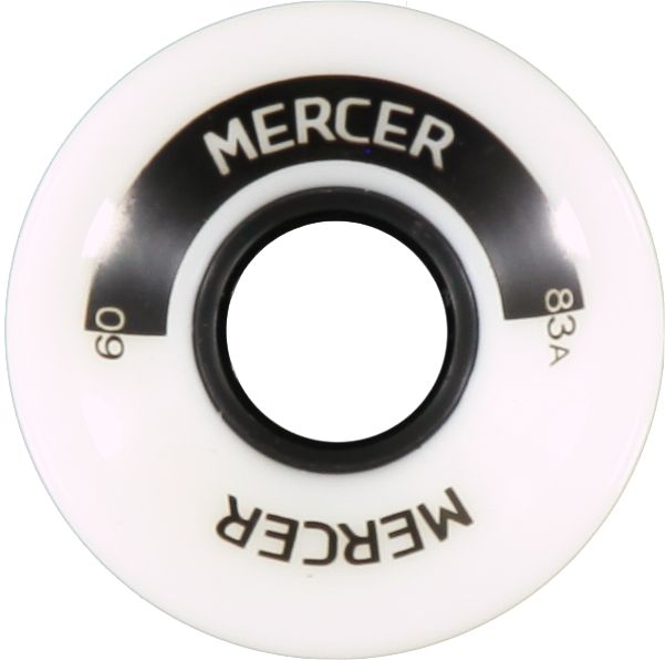 Mercer 60mm White 83a Cruiser Wheels