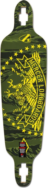 Mercer Incarnate 39.75 Drop Through Longboard Deck