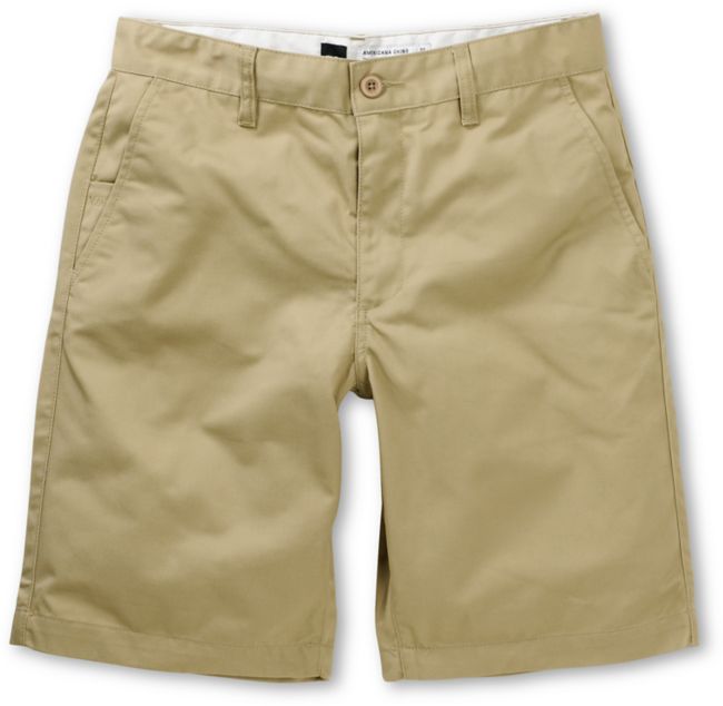RVCA Americana Classic Fit Khaki Chino Shorts