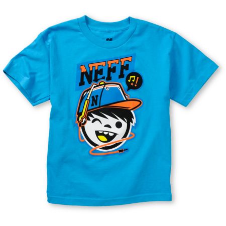 Neff Boys Cordy Blue Tee Shirt