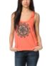 Element Medallion Coral Racerback Tank Top