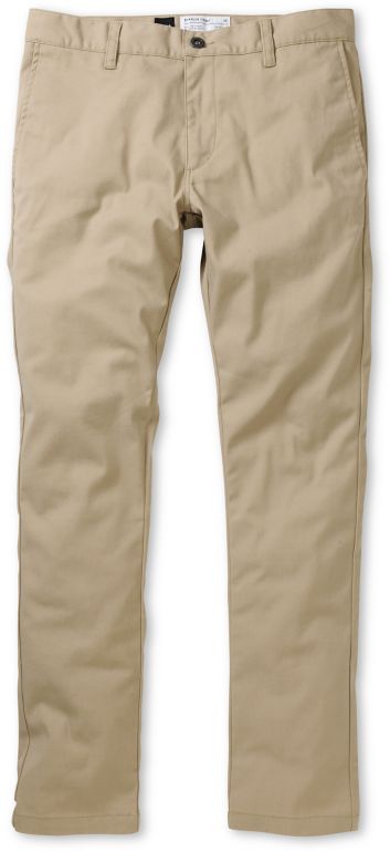 RVCA Stapler Khaki Skinny Pants