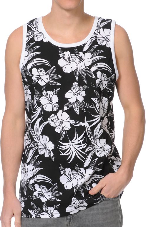 Famous Stars & Straps Fambiscus Black Tank Top