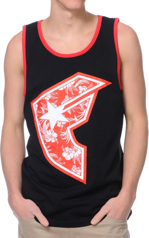 Famous Stars & Straps BOH Fambiscus Black Tank Top