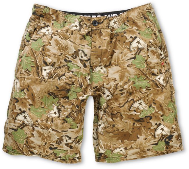 Famous Stars & Straps Laced Camo Hybrid Shorts