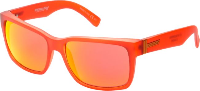 Von Zipper Elmore Red & Lunar Glo Spaceglaze Sunglasses