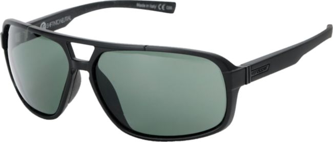 Von Zipper Decco Black Satin Sunglasses