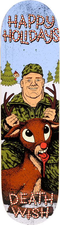 Deathwish Reindeer Games 8.125 Skateboard Deck