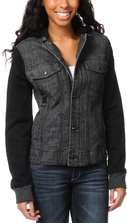 Imperial Motion Bradley Denim Vest Hoodie