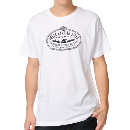 Poler Lasso White & Black Tee Shirt