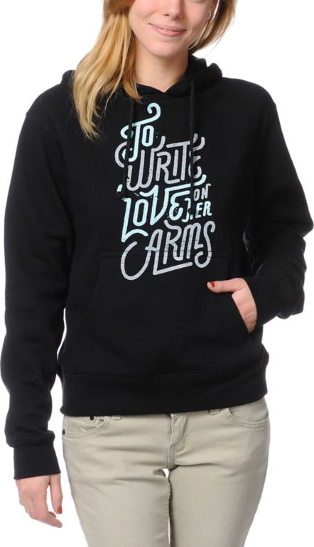 TWLOHA Tales Black Pullover Hoodie