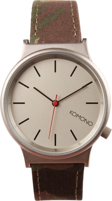 Komono Woodland Camo Wizard Print Watch