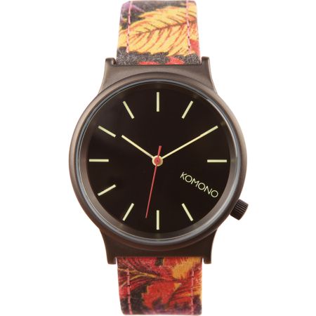 Komono Autumn Leaf Wizard Print Watch