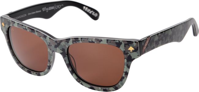 LRG Research Icon Olive Camo & Bronze Sunglasses