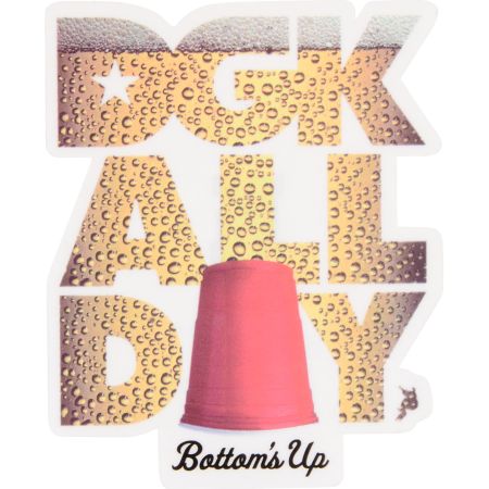 DGK Bottoms Up Sticker