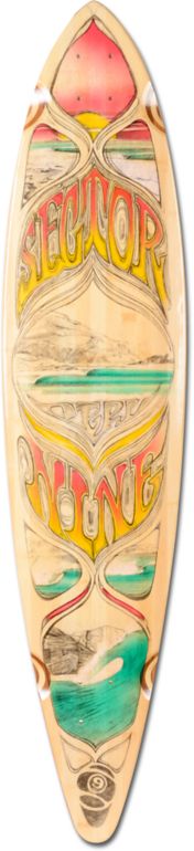 Sector 9 Peru 44 Bamboo Longboard Deck