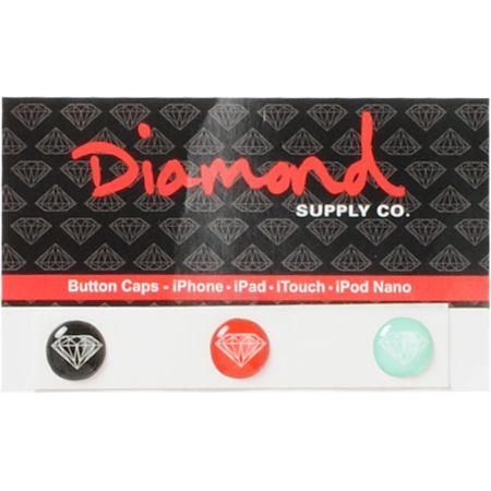 Diamond Supply iPhone Home Button Sticker Pack