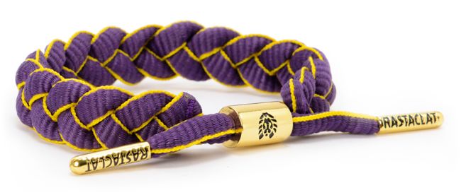 Rastaclat Purple & Yellow Bracelet