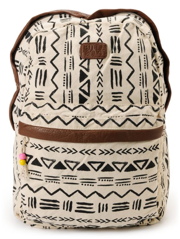 Billabong Secret Dreamin Tribal Print Backpack