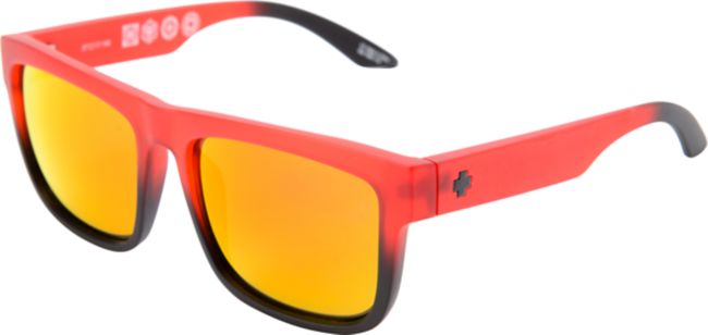 Spy Discord Red Lens Fade Sunglasses