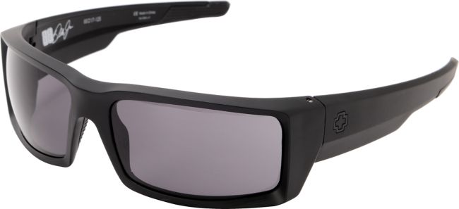Spy General Matte Black & Grey Sunglasses
